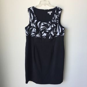 Woman’s sleeveless dress.